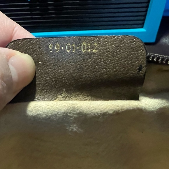 Authentic GG sherry line toiletry pouch - Picture 13 of 13